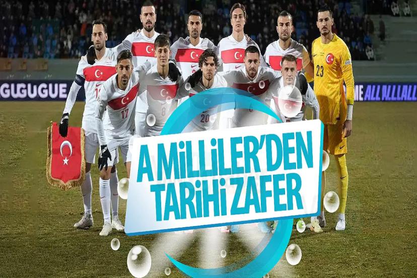 19 yıl sonra A Milli Takım'dan Tarihi Zafer