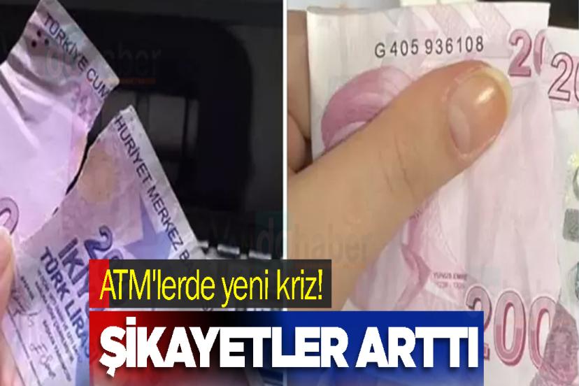 ATM'lerde yeni kriz! Şikayetler arttı
