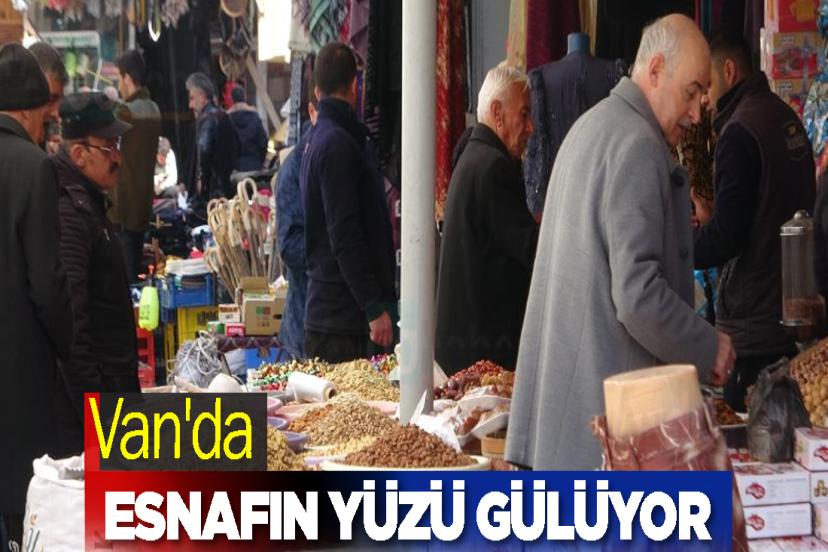 Van'da Esnafın Yüzü Gülüyor