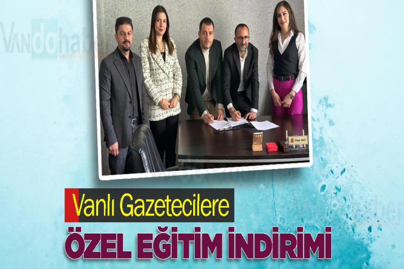 Vanlı Gazetecilere Özel Eğitim İndirimi