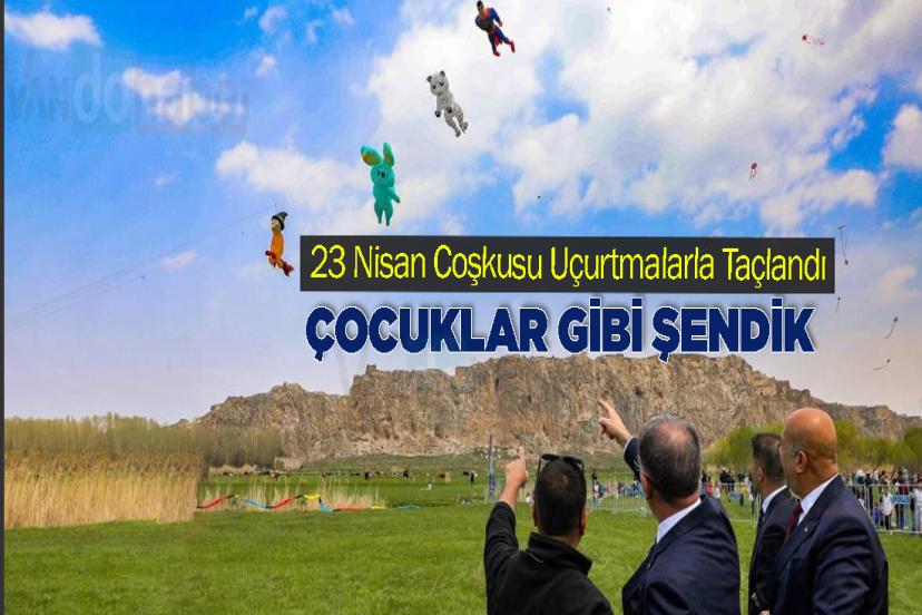 23 Nisan Coşkusu Uçurtmalarla Taçlandı