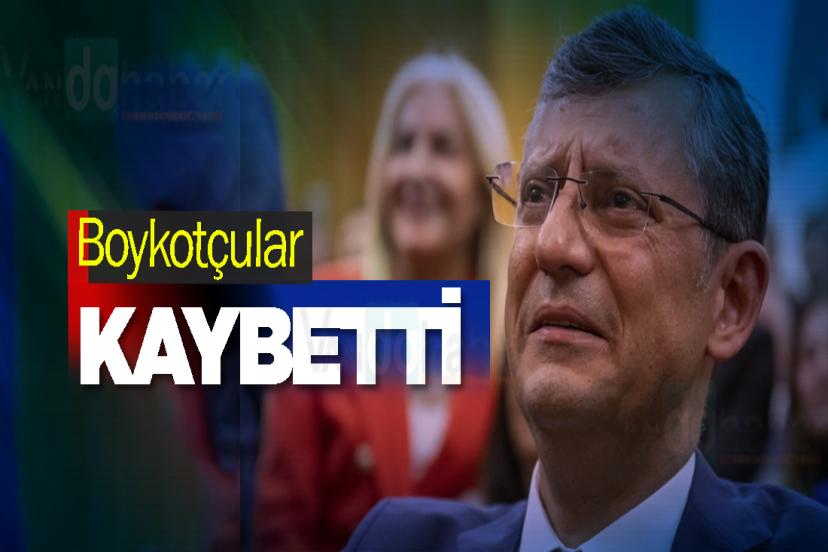 Boykotçular kaybetti
