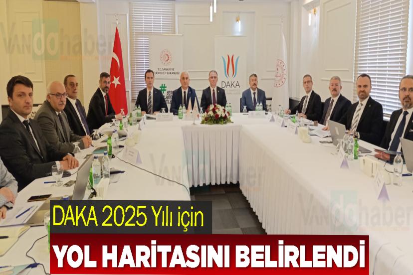 DAKA 2025 Yılı için Yol Haritasını Belirlendi