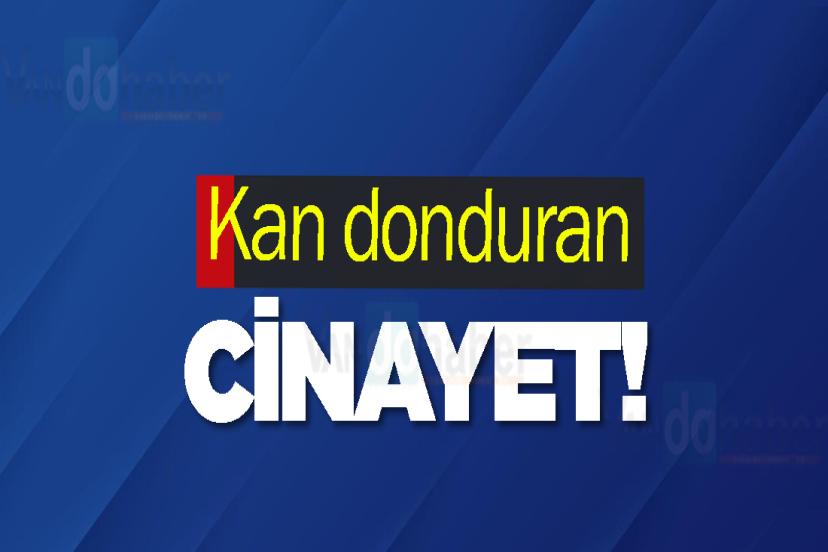 Kan donduran cinayet!