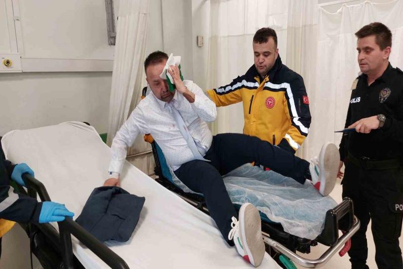 Okulda öğretmene saldırı
