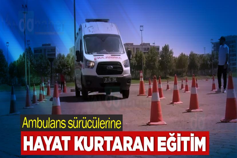 Ambulans sürücülerine Hayat Kurtaran Eğitim
