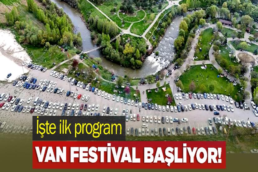 Van İnci Kefali Festivali Başlıyor! İşte ilk program