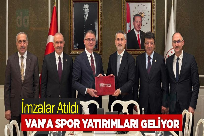 Van'a Spor Yatırımı Müjdesi