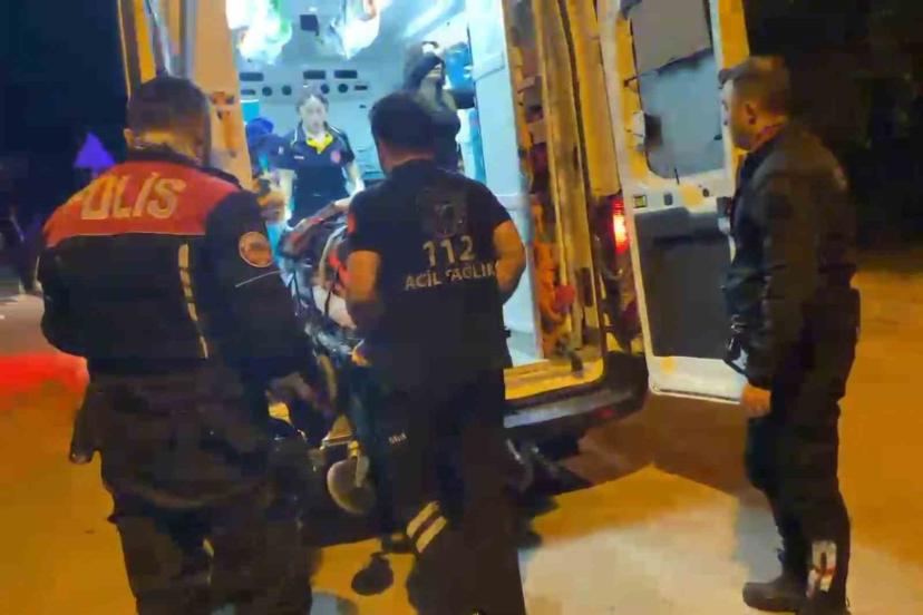 Kavga ihbarına giden polislere köpek saldırdı!