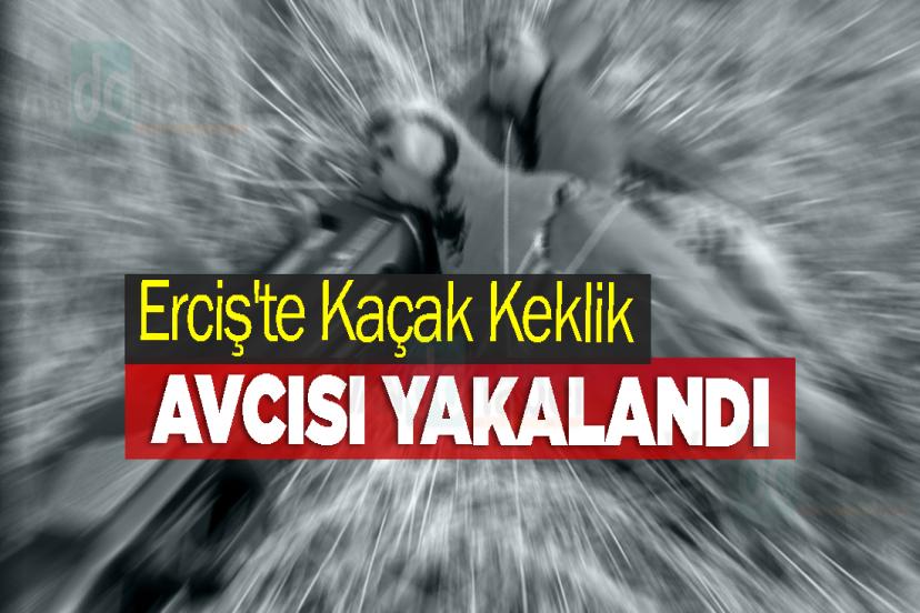 Erciş'te Kaçak Keklik Avcısı Yakalandı