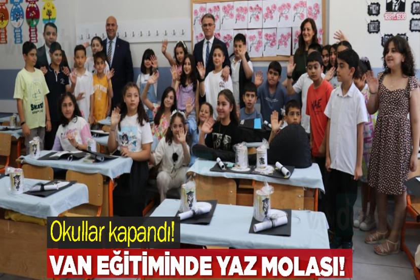 Van Eğitiminde Yaz Molası!