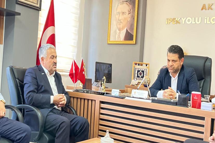 MÜSİAD'tan AK Parti İpekyolu İlçe Başkanlığı’na Ziyaret