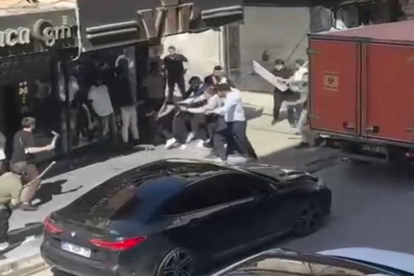 Şırnak’taki taşlı sopalı kavga