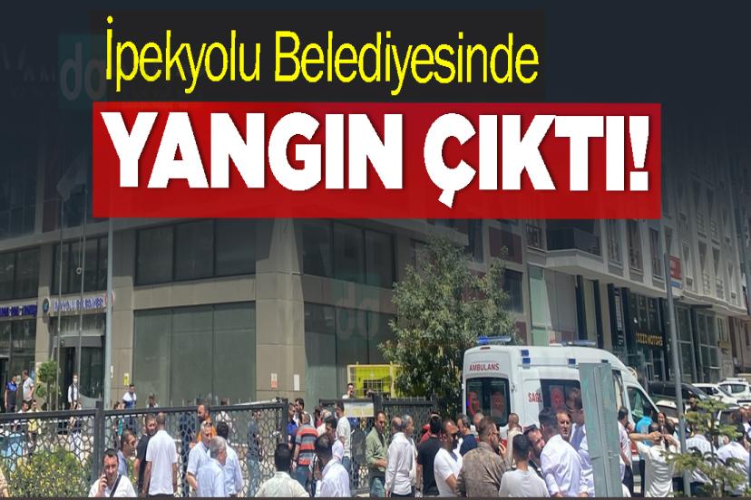 İpekyolu Belediyesinde Yangın!