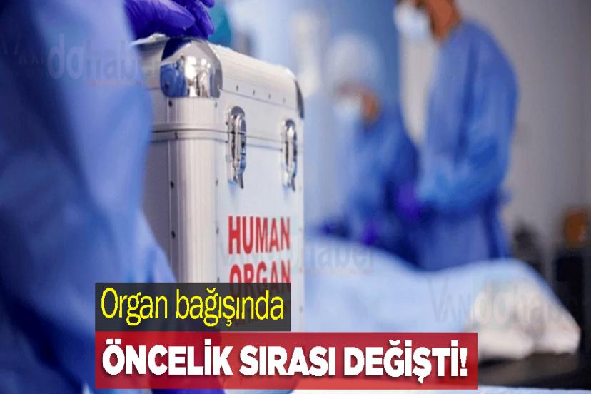 Organ bağışında öncelik Sırası Değişti!