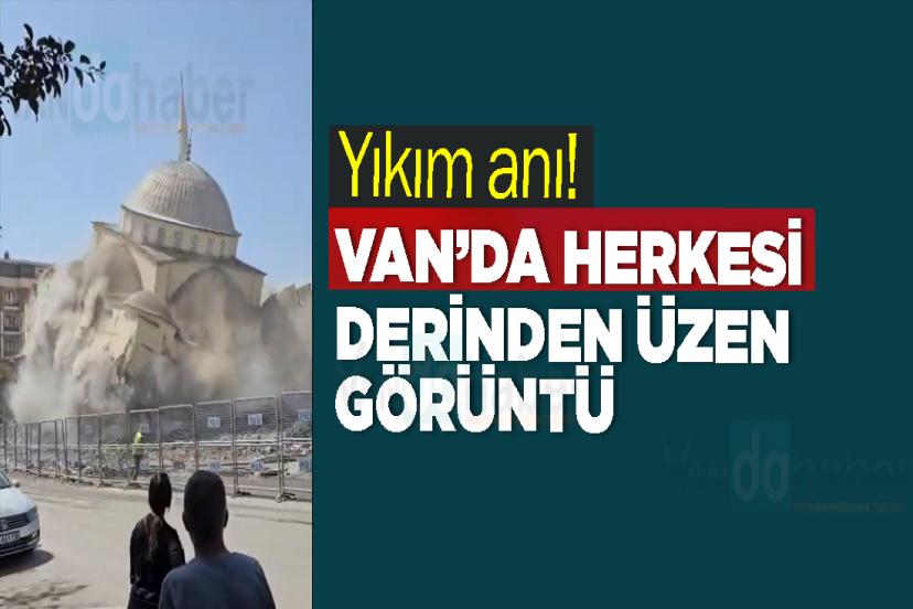 Hz. Ömer Camii’nin yıkılma anı
