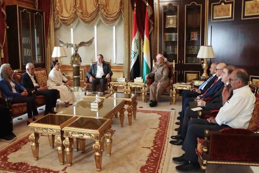 Barzani'den DEM Parti'ye Diyalog Mesajı