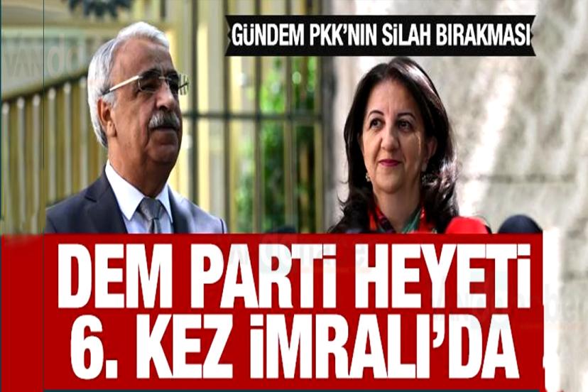 DEM Parti heyeti İmralı'da