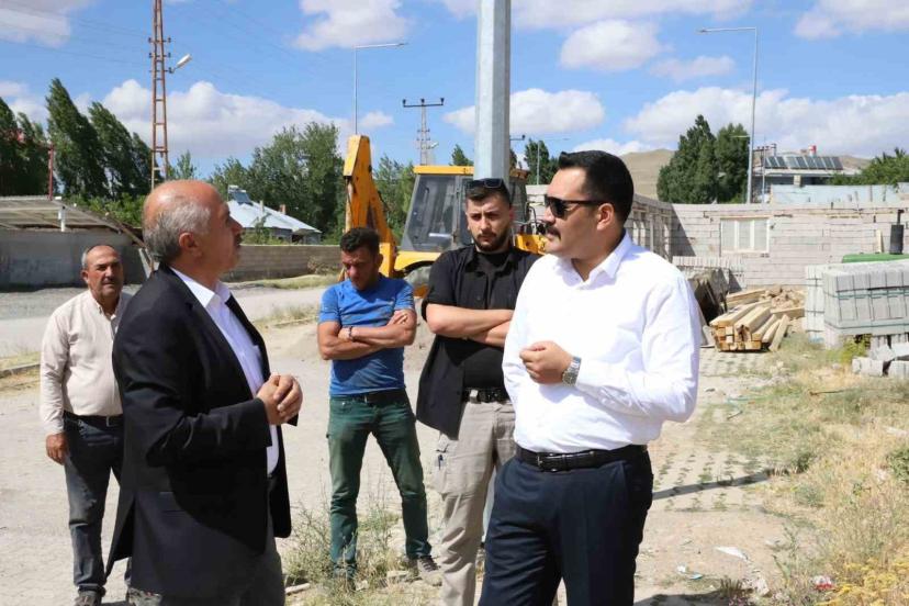 Muradiye’de yapılacak 140 konut için çalışmalara başlandı