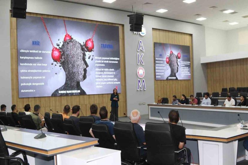 Van’da afetlere yönelik psikolojik ilk yardım eğitimi