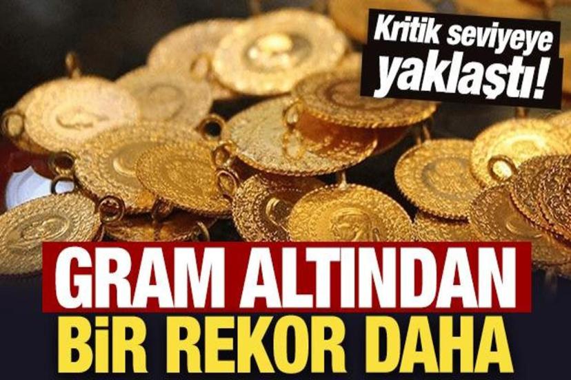 Gram altından bir rekor daha
