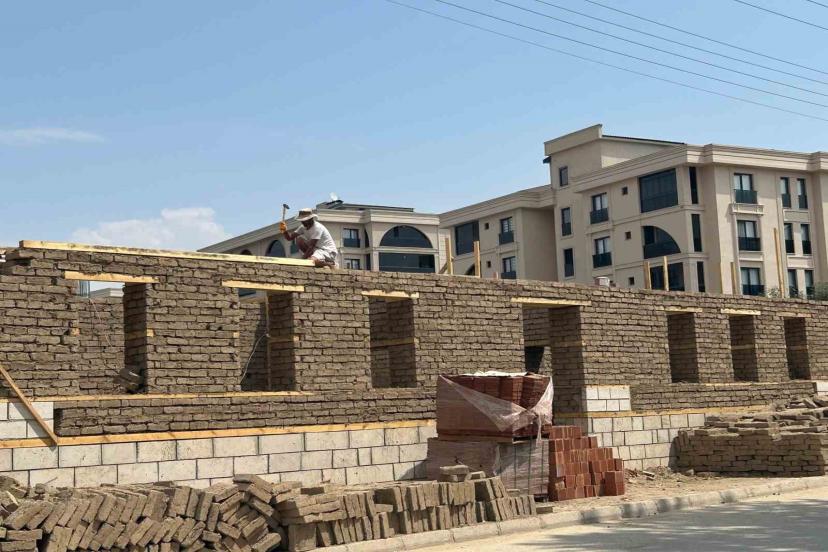 Tahir Paşa Konağı aslına uygun şekilde yeniden inşa ediliyor