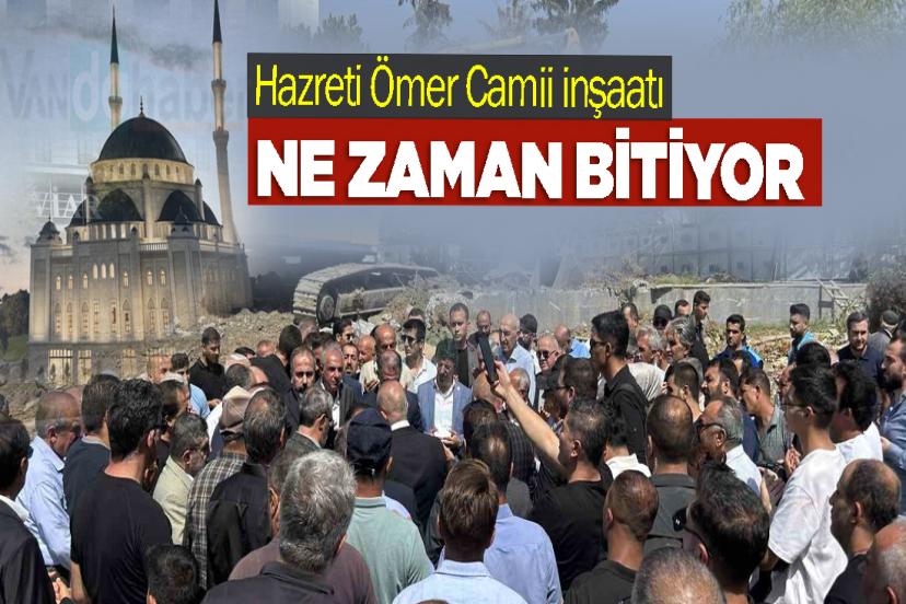 Hazreti Ömer Camii inşaatı Ne Zaman Bitiyor