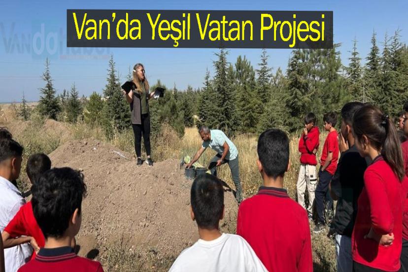 Van’da Yeşil Vatan Projesi