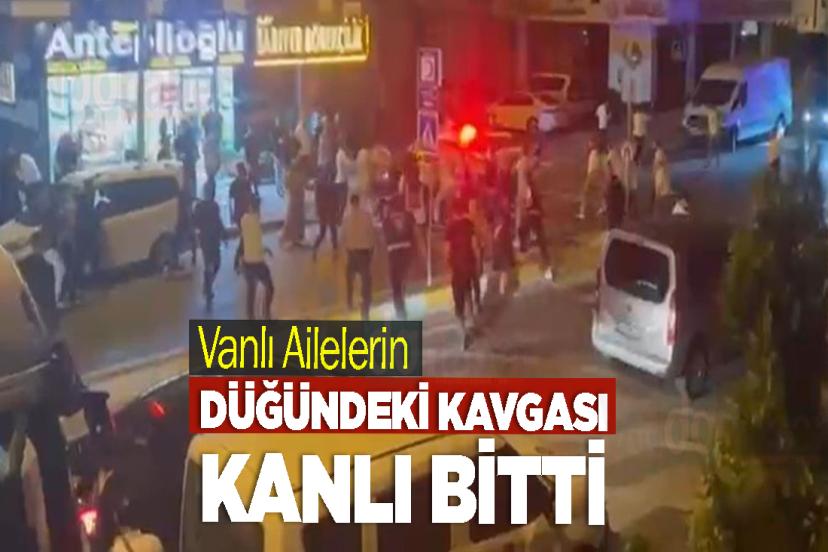 Vanlı Ailelerin Düğündeki kavgası kanlı bitti