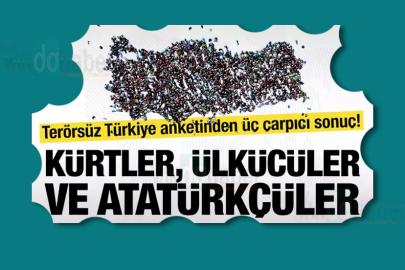 Terörsüz Türkiye Anketinde Kürtler, Atatürkçüler ve Ülkücüler