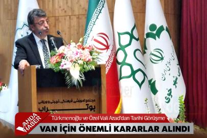 Türkmenoğlu ve Özel Vali Azad'dan Tarihi Görüşme