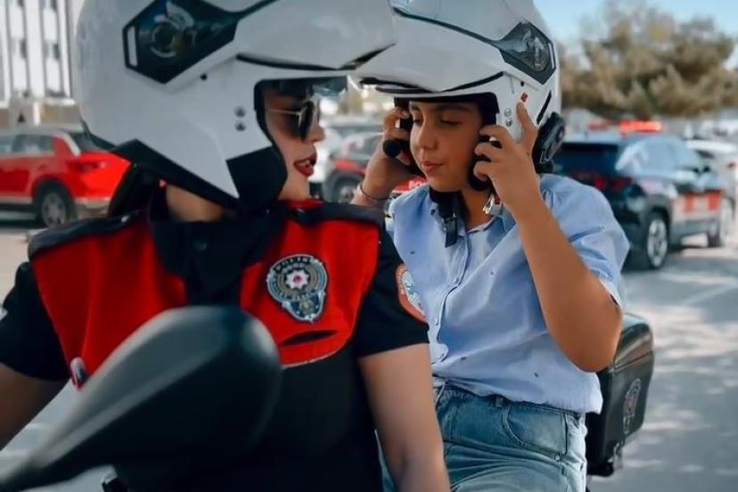Vanlı kızın Hayalleri Polis Kaskında Gerçek Oldu