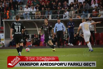 Vanspor Amedspor'u Farklı Geçti