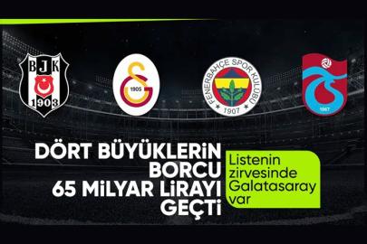 4 Büyüklerde en borçlu takım belli oldu