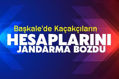 Başkale'de Kaçakçılıkların Hesaplarını Jandarma Bozdu