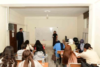 Çatak’ta ‘Destekleme ve Yetiştirme Kursları’na yoğun ilgi