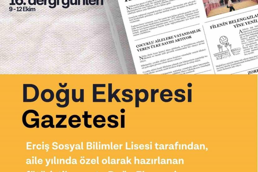 Doğu Ekspresi Gazetesi, Dergi Günleri’nde okurlarıyla buluşacak
