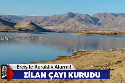 Erciş’te Kuraklık Alarmı! Zilan Çayı Kurudu