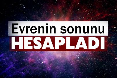 Evrenin sonunu hesapladı
