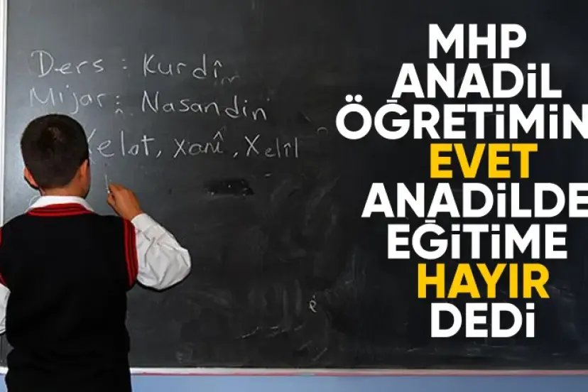 MHP'li Feti Yıldız'dan 'anadille eğitim' çıkışı