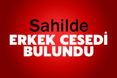 Sahilde erkek cesedi bulundu