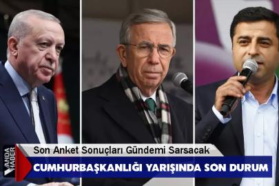 Son Anket Sonuçları Gündemi Sarsacak