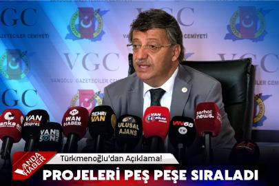 Türkmenoğlu'dan Açıklama! Projeleri Peş Peşe Sıraladı