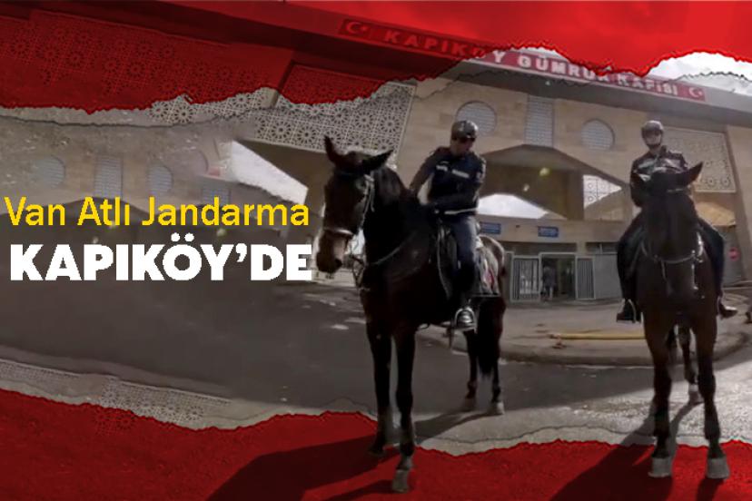Van Atlı Jandarma Timi Kapıköy’de