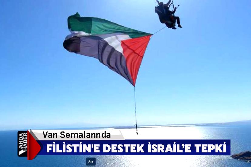 Van Semalarında Filistin'e Destek İsrail’e Tepki