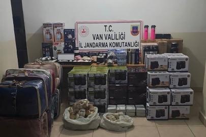 Van’da gümrük kaçağı malzeme ele geçirildi