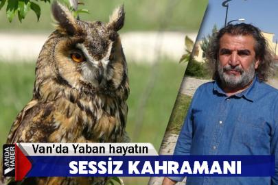 Van'da Yaban hayatın sessiz kahramanı