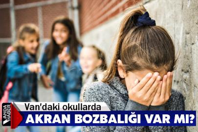 Van'daki okullarda akran bozbalığı var mı?