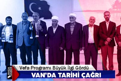 Van’daki Vefa Programı Büyük İlgi Gördü