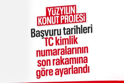 500 bin sosyal konut projesinde başvurular da TC kimlik numarasına göre yapılacak